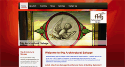 Desktop Screenshot of fhgarchitecturalsalvage.com